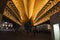 Municipal pavilion or Stadshal at night in Ghent, Belgium