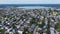 Munjoy Hill aerial view, Portland, ME, USA