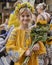 MUNSTER, GERMANY - August 24th, 2002: Ukrainians celebrate the Day of Independence in the streets and squares of many European