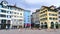 Munsterhof Square panorama, Zurich, Switzerland