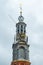 The Munttoren bell tower in Amsterdam, Netherlands