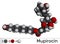 Mupirocin molecule. It is antibacterial ointment used to treat impetigo and skin infections. Molecular model. 3D rendering