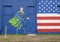 Mural in Deep Ellum featuring Dallas Mavericks basketball star Luca Doncic, nicknamed the Wonderboy.