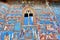 Mural Fresco Facade at Voronet Monastery