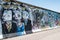 Mural painting of CÃ©sar Olhagaray at Berlin Wall / East Side Ga