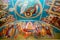 Mural religious paintings