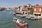 Murano cityscape with Angels Canal, Venice, Italy.