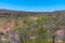 Murchison river passing through Kalbarri national park in Australia around Ross Graham lookout