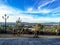 Murcia, Spain, November 4, 2018: People walking on a pelgrimage trip to the top of the mountain