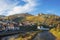 Murg river with castle Eberstein in Gernsbach Obertsrot