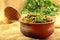 Muringa ila thoran, Kerala recipes cooking. vegetarian curry.