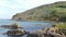 Murlough Bay in North Ireland - aerial view