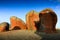 Murphy\'s Haystacks. South Australia.