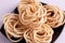 Murukku is a savoury snack from India