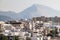 MUSCAT, OMAN - FEBRUARY 21, 2017: Skyline of Al Khuwair neighborhood in Muscat, Om