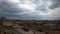 Muscat road after coronavirus cinematic time-lapse of with the beautiful cloud and sky in Day time high angle Azaiba Muscat Oman C