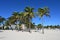 Muscle Beach in Lummus Park on Miami Beach, Florida.