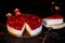 Muscovy curd cheesecake without baking.300 grams of cheese hidden in a gentle cream based cake crushed cookies,top with
