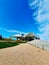 Musee des confluences, modern buliding of a famous museum in Lyon, France