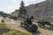 Museum of armaments in the open air in the Belgrade Fortress, Serbia.