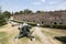 Museum of armaments in the open air in the Belgrade Fortress, Serbia.