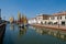 Museum of boats in the Porto Canale Leonardesco of Cesenatico, Emilia Romagna