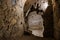 Museum and catacombs in Italy, travel in Napoli city, Europe