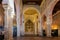 Museum of the Councils and Visigoth Culture inside the Church of San Roman with golden altarpiec, Toledo, Spain