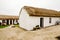 Museum in Glencolumbkille, Donegal region of Ireland. Traditional old Irish houses.