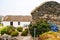 Museum in Glencolumbkille, Donegal region of Ireland. Traditional old Irish houses.