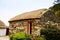 Museum in Glencolumbkille, Donegal region of Ireland. Traditional old Irish houses.