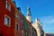 Museum of the History of the City of Poznan under the sunlight and a blue sky in Poland