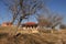 Museum and House of Niko Pirosmani in Mirzaani village in winter, Georgia