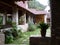 Museum interior garden, Leymebamba, Chachapoyas, Amazonas, Peru, South America