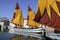 Museum ships in the bay Cesenatico, Italy