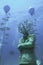 Museum of Underwater Sculpture Ayia Napa MUSAN. Art work sculptor Jason deCaires Taylor. Mediterranean Sea, Ayia Napa, Cyprus