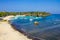 Mushroom beach on Lembongan island