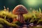 Mushroom closeup: Society is poisonous