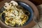 Mushroom Fetuccine Alfredo