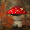 Mushroom house