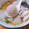 Mushroom meatball soup is a home-cooked dish in China