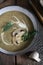 Mushroom puree soup