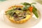 Mushroom Quiche