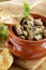 Mushroom ragout of champignons