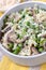 Mushroom Risotto with Peas and Parmesan