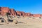 The Mushroom rock formation in the Ischigualasto National Park,