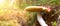 Mushroom russula, with a red cap in the forest, with sunlight.