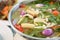 mushroom spicy soup,Thai food