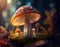 Mushrooms in the forest: A Stunning Fairy Tale