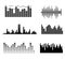 Music audio frequency, voice line waveform, electronic radio signal, volume level symbol